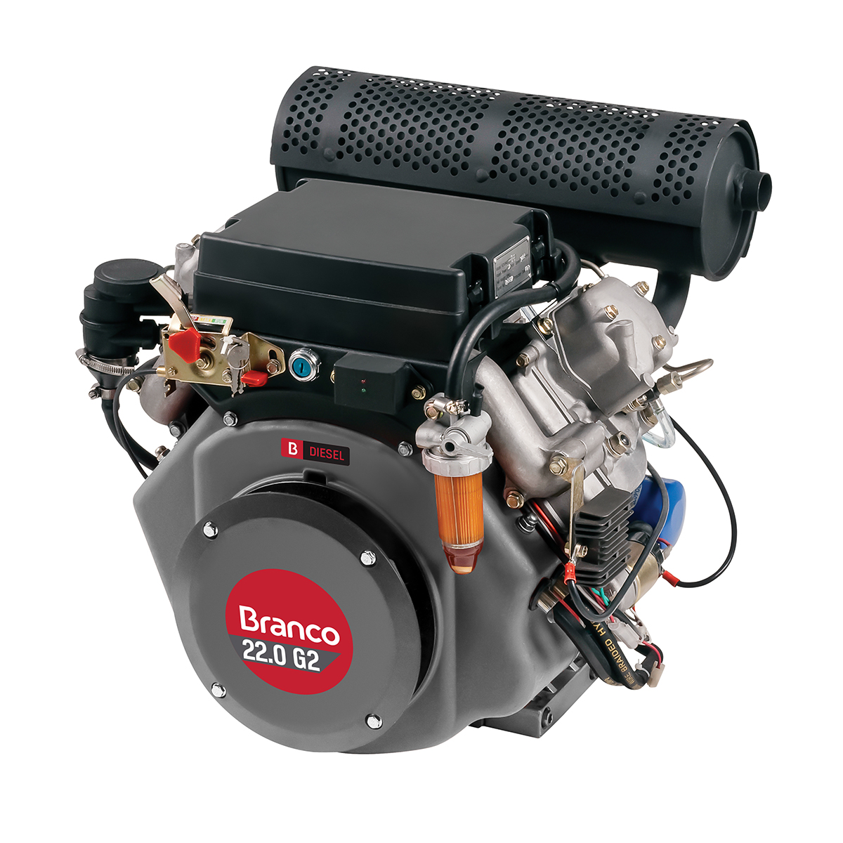 Motor a Diesel BD-22.0 G2 - Branco